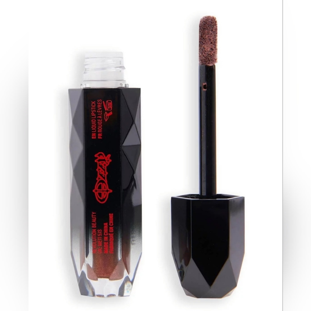 Rock & Roll Beauty Ozzy Osbourne Liquid Lipstick Soul Sucker Metallic Bronze NIB